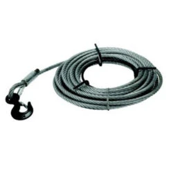 Jet 286514 1-1/2-ton 7/16" Wire Rope 66 Feet
