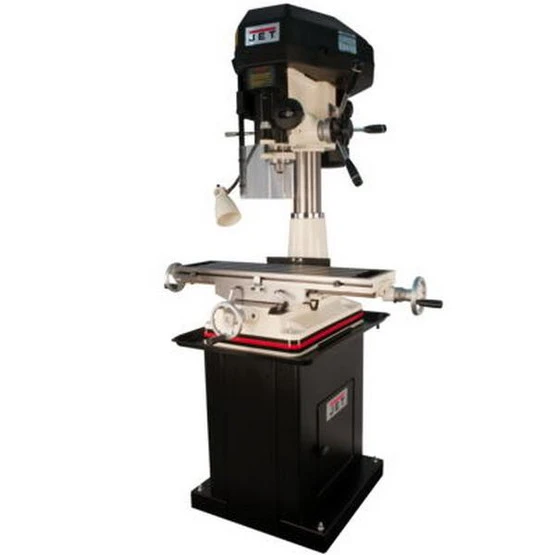 Jet 350134 Jmd-18 Mill/drill With Newall Dp500 Dro And X-axis Table Powerfeed
