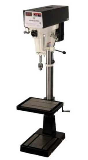 Jet 354551 J-a5818 15" Variable Speed Floor Model Drill Press 230/460v