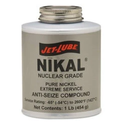 Nikal High Temperature Anti-Seize & Gasket Compound, 1 Lb Can - Jet-Lube 13604