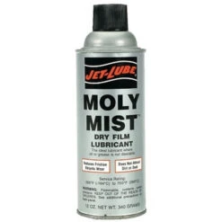 Moly-Mist Dry Film Lubricant, 12 Oz Aerosol Can (12 CN) - Jet-Lube 16041