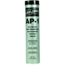AP-1 Hi-Temp Multi-Purpose Grease, 14 Oz, Cartridge (10 CTG) - Jet-Lube 31550