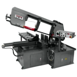 Jet 413412 Mbs-1323evs-h, Semi-automatic Dual Mitering Bandsaw 3hp 230v, 3-ph