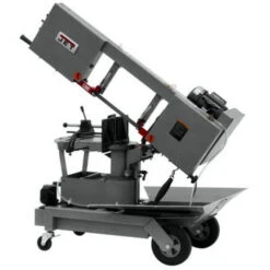 Jet 424465 Hvbs-10-dmwc 10” Horizontal/vertical Dual Mitering Portable Band Saw With Coolant System, 1hp, 115v, 1 Ph