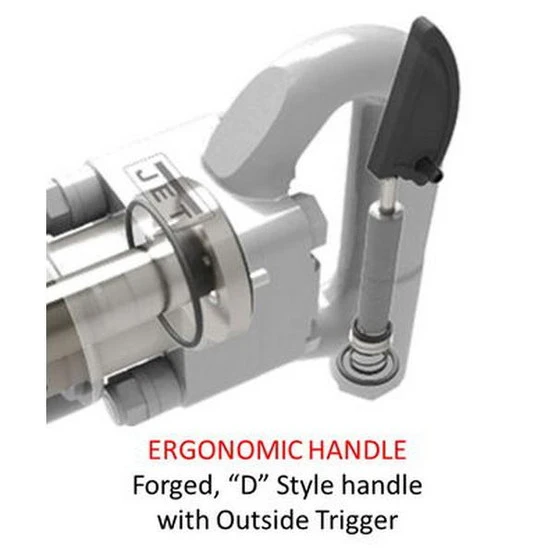 Jet 550623 Jct-3623, 4" Stroke, Hex Shank, 4-bolt Chipping Hammer - Image 2