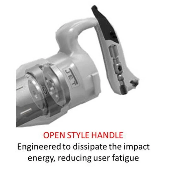 Jet 550645 Jct-3645, 4" Stroke, Hex Shank, Open Handle Chipping Hammer - Image 2