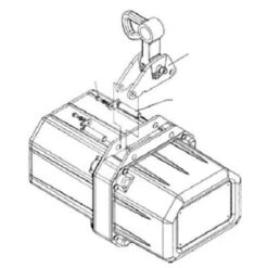 Jet 5SS-3C-LMA 5-ton Lug Mount Assembly For Electric Hoist
