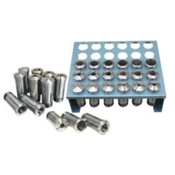 Jet 650016 Premium 35 Piece 5-c Collet Set With Rack (1/32nd)