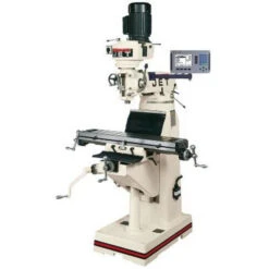 Jet 691183 Jvm-836-3 Mill With Newall Dp700 Dro With X And Y-axis Powerfeeds