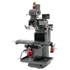 Jet 698070 Jtm-1254vs With Newall Dp700 Dro X & Y Powerfeeds & Air Power Drawbar