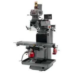 Jet 698075 Jtm-1254vs With Newall Dp700 3x (k) Dro, X & Y Powerfeeds & Air Power Drawbar