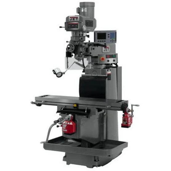 Jet 698110 Jtm-1254rvs With Acu-rite 203 Dro X & Y Powerfeeds