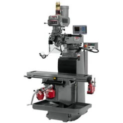 Jet 698113 Jtm-1254rvs With Acu-rite 203dro X,y&z Powerfeeds & Air Power Drawbar