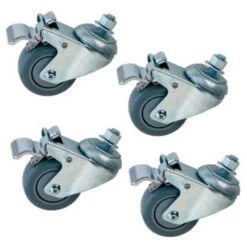 Jet 98-0130 Driving Swivel Wheels (set Of 4 Pcs.), Braked