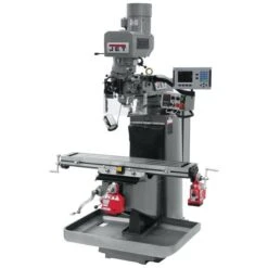 JET JTM-949EVS Mill W/ Acu-Rite 200S DRO W/ X And Y Axis Powerfeeds