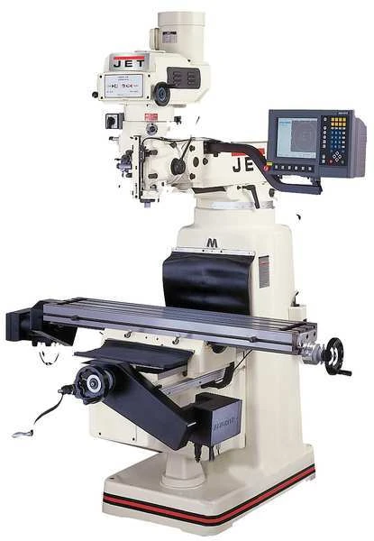 JET Vertical Mill Machine, 3Ph, 3HP, 230/460V