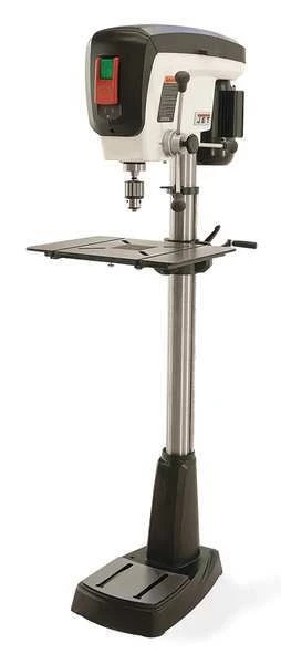 JET Floor Drill Press, Belt Drive, 3/4 Hp, 115 V, 16 7/8 In Swing, 16 Speed